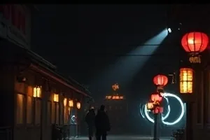 《白露为霜》封面，深秋清晨的草叶白霜与远山