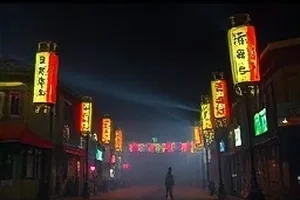 《无声告白录》封面，空荡教室里写满字的黑板